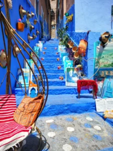 Narrow Alleys in Chefchaouen - Chefchaouen day trip-3 Days from Tangier Itinerary- Tours in All Morocco